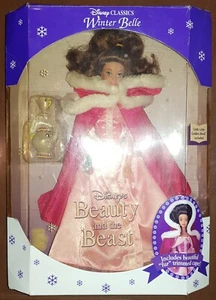 Disney La Bella e La Bestia Winter Belle Holiday Beauty and the Beast #1637 1992 - Foto 1 di 3