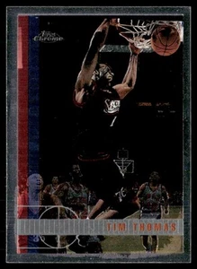 1997-98 Topps Chrome Tim Thomas Rookie Philadelphia 76ers #114 - Picture 1 of 2