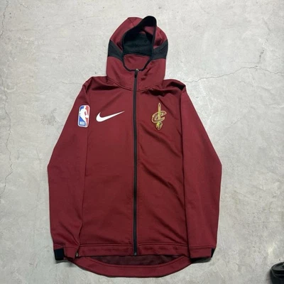 Cleveland Cavaliers Nike Chaqueta con Capucha Cremallera Completa Mujer Pequeña Roja Activa NBA Foto 1 de 4