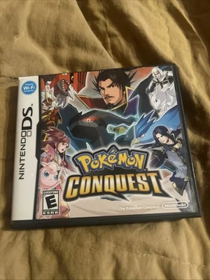 Pokemon Conquest (Nintendo DS, 2012) Completo En Caja - Auténtico - Probado Foto 1 de 4