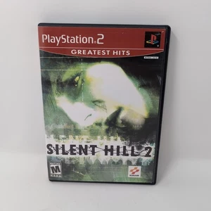 Silent Hill 2 (PlayStation 2 PS2) CIB Complete W/ Man & Reg Card - Greatest Hits - Picture 1 of 10