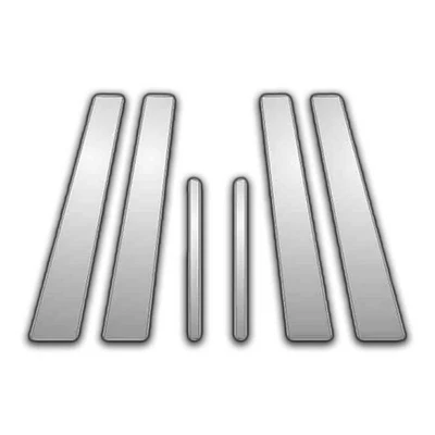 6Pc Chrome Pillar Post Covers for 00-06 Pontiac Bonneville - P5820 - Image 1 of 4