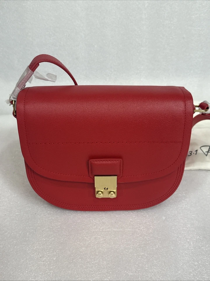 3.1 Phillip Lim Pashli Mini Saddle Belt Bag (black Cow Leather)