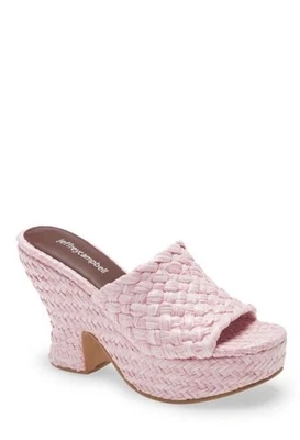Sandalia JEFFREY CAMPBELLSulky Slide en Rafia Rosa Foto 1 de 4