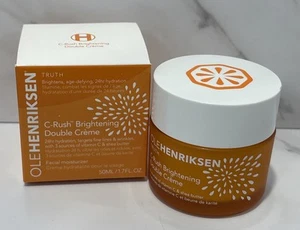 Ole Henriksen C-Rush Brightening Double Crème Facial Moisturizer 1.7 oz - Picture 1 of 4