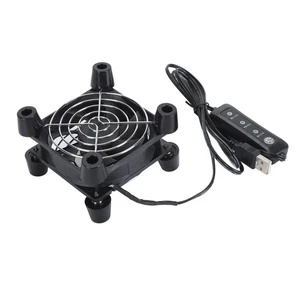 Computer Fan 3 Speed 80mm Quiet 5V USB Brushless Cooling Fan For PC Case For NEW - Zdjęcie 1 z 12