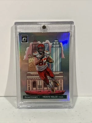 Downtown 2024 Panini Donruss Downtown! Travis Kelce #7 Foto 1 de 3
