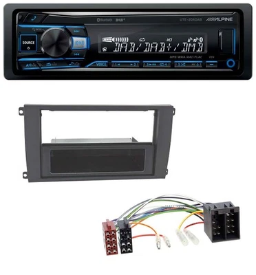 Alpine USB Bluetooth DAB MP3 Autoradio für Porsche Cayenne (2002-2007) - Bild 1 von 4
