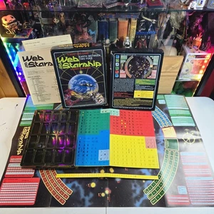 West End Games Web and Starship Game Earth Between Two Foes UNPUNCHED Complete - Picture 1 of 10