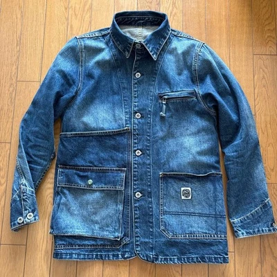 Mono Chaqueta Vaquera Vecindario M Vintage Azul Envejecido Exclusivo Foto 1 de 4