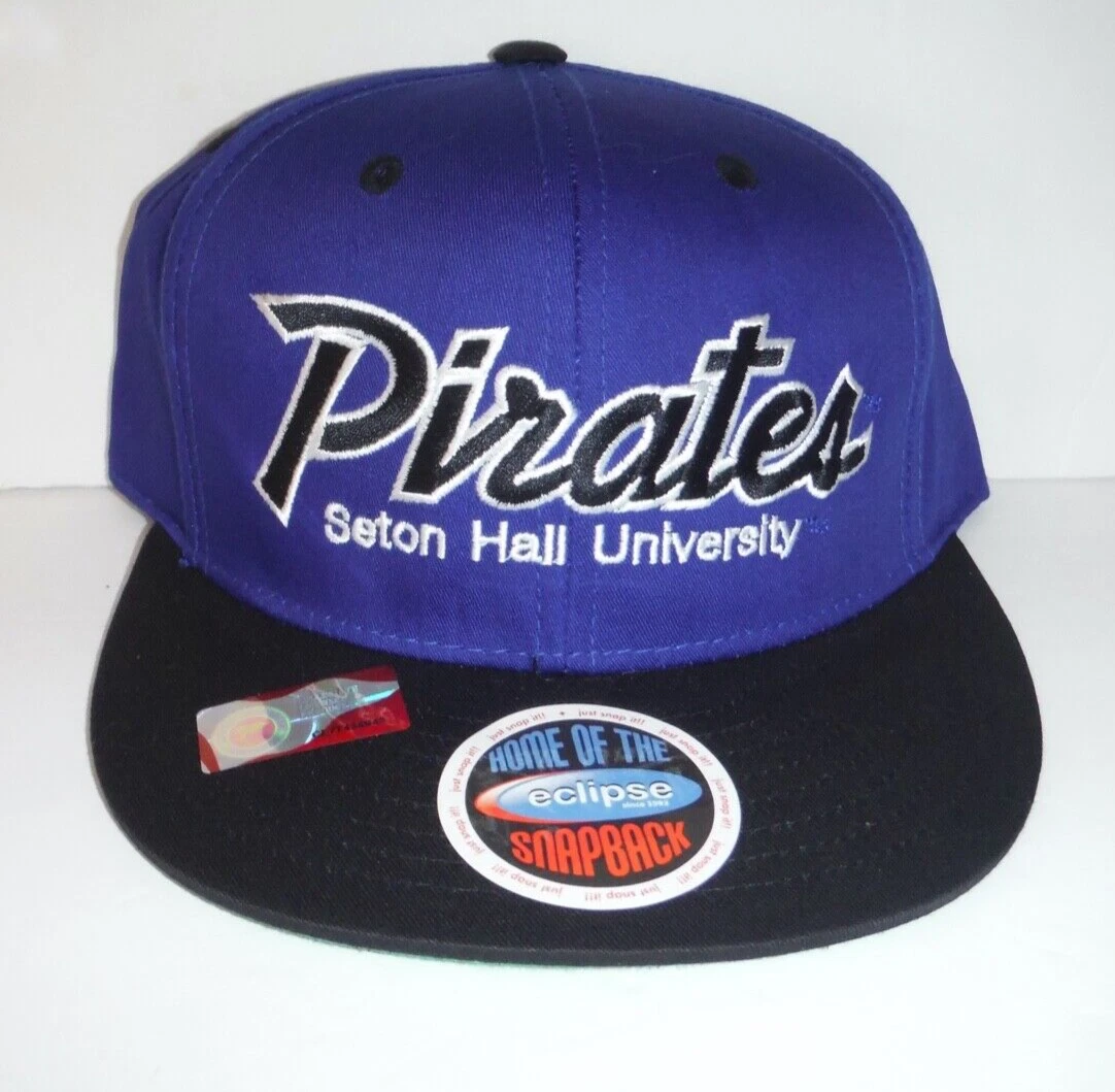 Seton Hall University Pirates Baseball Hat – Embroidered, Adjustable Strap, Cotton, Blue Style For Fans & Alumni