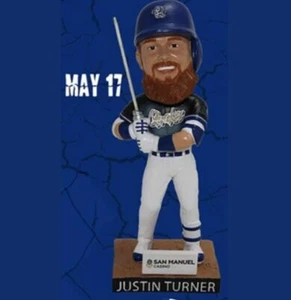 2019 Justin Turner Star Wars SGA Bobblehead Rancho Cucamonga Quakes - Picture 1 of 2
