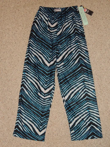 New Youth 14 16 L Large NFL Carolina Panthers Blue Pajama Lounge Sleep Pants Cover