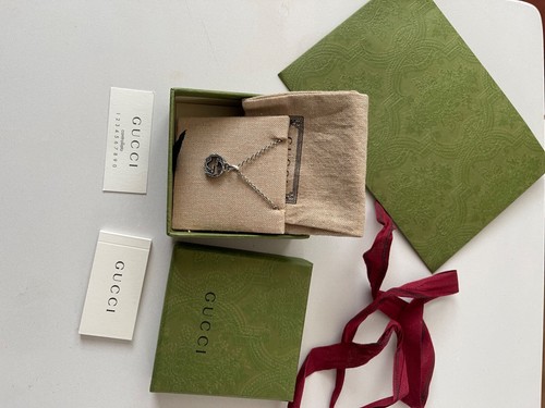 Gucci Collana Ad Incastro Argento