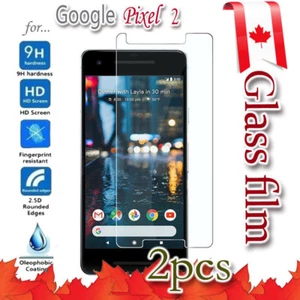 2x Tempered Glass LCD Screen Protector Guard Film For Google Pixel 2 - Picture 1 of 7