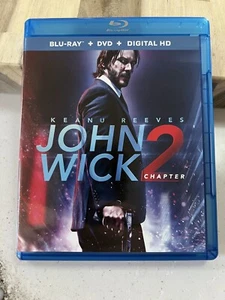 John Wick: Chapter 2 (Blu-ray/DVD, 2017, 2-Disc Set) NO DIGITAL - Picture 1 of 5
