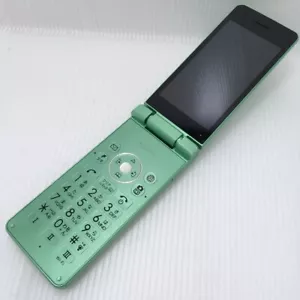 SHARP AQUOS Keitai 3 805SH Softbank Unlocked Green SIM Free flip phone JAPAN - Picture 1 of 10