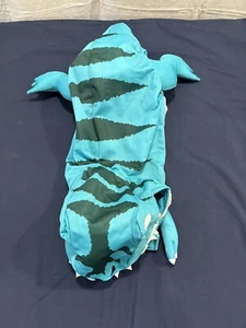 Neu mit Etikett gestreiftes Dinosaurier Hund Halloween Kostüm Größe M/L - Bild 1 von 12