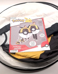 Halloween Costume Pokémon Ultra Ball Pop Up Children’s One Size Fits Mosts - Picture 1 of 3