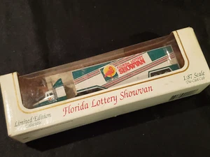 Racing Champions Semi Truck FLORIDA LOTTERY SHOWVAN 1:87 Diecast Goodyear Lotto - Picture 1 of 5