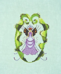 Cross Stitch Chart / Pattern ~ Nora Corbett  Ruffle Fern #NC319 - Picture 1 of 5