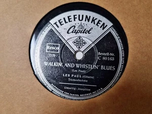 Les Paul - Walkin' and whistlin' blues/ Josephine Schellack - Bild 1 von 4