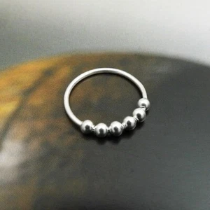 925 Sterling Silver Handcrafted Jewellery Statement Tribal Ring Size Q Q2 - Picture 1 of 7