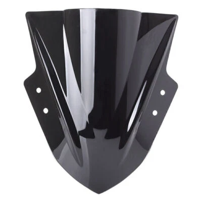 Windscreen Windshield Motorcycle Black Fit Kawasaki Ninja EX300R 2013 2014 2015 Foto 1 de 4