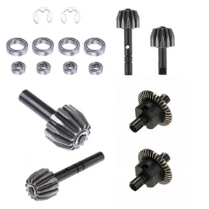 1 Set Front Rear Differential Gear Kit Replacement for 1/10 HSP 94123 RC Cars - Picture 1 of 11