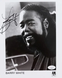 Foto promocional Barry White reproducción firma calidad foto - Imagen 1 de 3