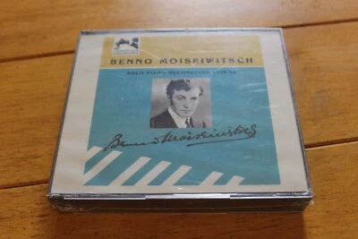 BENNO MOISEIWITSCH - SOLO PIANO RECORDINGS 1938-50 (CD BOX SET) [NEW SEALED] - Image 1 of 4
