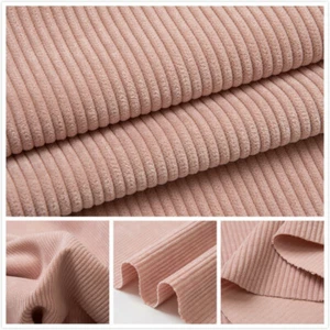 8 Wales Plain Corduroy Fabric Thick Coat Pants Sewing Material DIY Cloth Craft - Picture 1 of 21