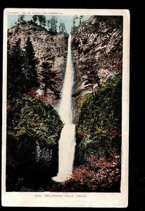 1899 Multnomah Falls Columbia River Oregon landscape postcard - Picture 1 of 1