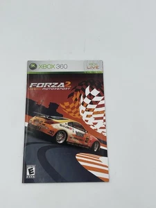 Forza Motorsport 2 (Microsoft Xbox 360, 2007) MANUAL ONLY - No Game - Picture 1 of 2