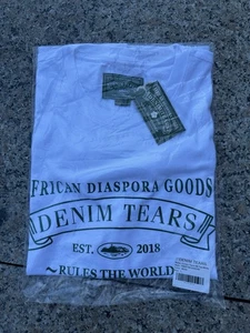 Corteiz x Denim Tears Tee Shirt size Large NYC - Picture 1 of 1