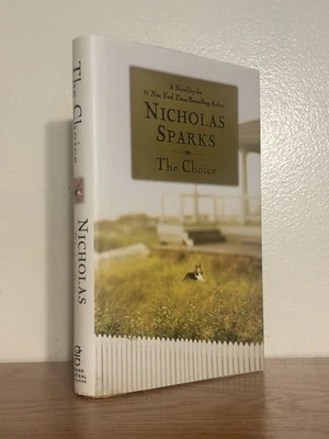 Nicholas Sparks SIGNED 2007 - The Choice  - First Edition Hardcover Foto 1 de 4