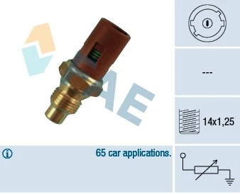 32240 FAE Sensor, coolant temperature for RENAULT - Image 1 of 1