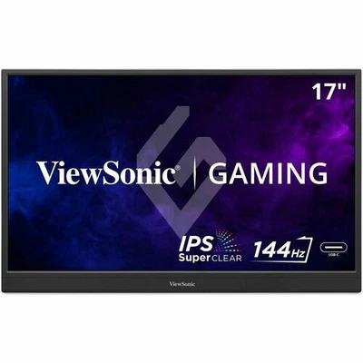 ViewSonic VX1754 17 Inch 1080p IPS Portable Gaming Monitor with 144Hz, AMD FreeS - Image 1 of 4