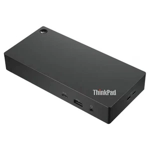 Base universal USB-C Lenovo ThinkPad con accesorios - Imagen 1 de 7