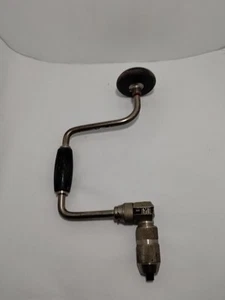 Stanley Handyman No.H1253 Woodworking Ratcheting Auger Hand Drill VTG Steampunk - Picture 1 of 11