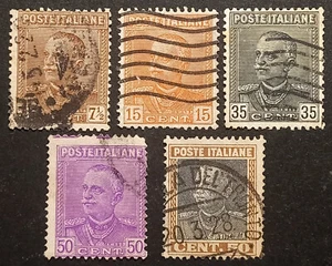 REGNO serie tipo Parmeggiani 1927-29, completa – usata - Foto 1 di 2