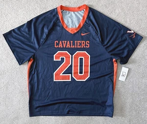 Virginia Cavaliers #20 Football/Lacrosse Jersey, size L - Nike Polyester NWT - Picture 1 of 3