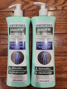 2 GOICOCHEA DIABETTX SKIN LOTION 13.5 FL OZ EACH INTENSELY MOISTURIZES MEXICO - Picture 1 of 3