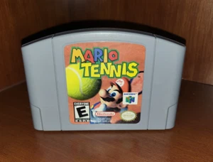 Mario Tennis N64 Game Tested and Working Nintendo Original - Picture 1 of 16