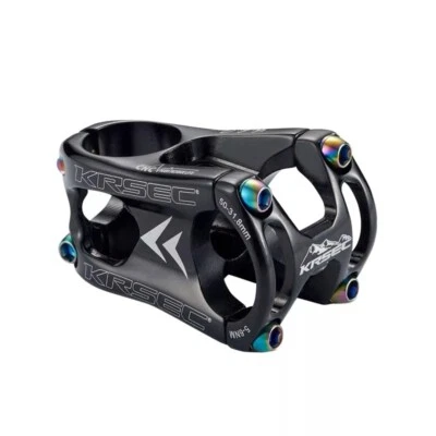 KRSEC Short Bar Stem 31.8mm 50mm Aluminum Alloy for 1-1/8" MTB/Road Bike Fork - Image 1 of 4