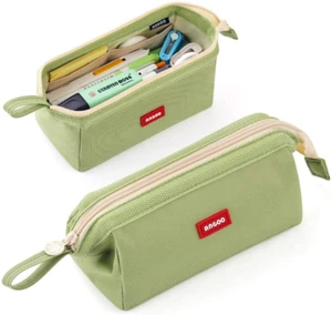 Pencil Case Large Capacity Pencil Pouch Pen Bag for School Teen Girl Boy Men Wom - Picture 1 of 6