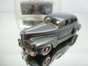 BROOKLIN BRK202 PONTIAC STREAMLINER TORPEDO 1941 - GREY 1:43 - GOOD CONDITION - Imagen 1 de 9
