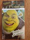 New Shrek 8 Pack Party Thank You Cards Hallmark W/ Envelopes Forever After Notes