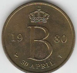 Nederland Rijksmunt 1980 uit muntset (bkl1) - Bild 1 von 1