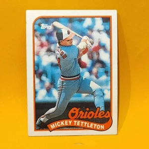 1989 Topps #521 Mickey Tettleton Baltimore Orioles Baseball Card - Picture 1 of 2